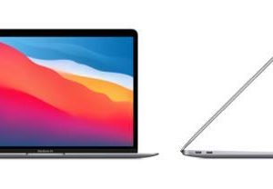 2020 Apple MacBook Air Laptop: شريحة Apple M1 ، شاشة Retina مقاس 13 بوصة ، ذاكرة وصول عشوائي 16 جيجابايت ، تخزين SSD 256 جيجابايت ، لوحة مفاتيح بإضاءة خلفية ، كاميرا FaceTime HD ، Touch ID. يعمل مع iPhone / iPad ؛ فضاء رمادي