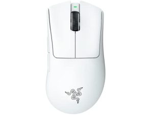 ماوس الألعاب اللاسلكي Razer DeathAdder V3 Pro: 64 جرامًا خفيف الوزن للغاية - مستشعر بصري Focus Pro 30K - مفاتيح بصرية سريعة Gen-3 - HyperSpeed Wireless - 5 أزرار قابلة للبرمجة - بطارية 90 ساعة - أبيض