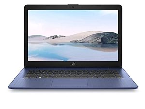 أحدث كمبيوتر محمول 2021 HP Premium 14 بوصة عالي الدقة ، معالج Intel ثنائي النواة يصل إلى 2.6 جيجاهرتز ، ذاكرة وصول عشوائي سعتها 4 جيجابايت ، سعة تخزين 64 جيجابايت eMMC ، كاميرا ويب ، بلوتوث ، HDMI ، Wi-Fi ، أزرق ، Windows 10 مع سنة واحدة Microsoft 365 Indigo Blue