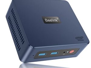 معالج Beelink Mini S Intel 11th Gen N5095 (4C / 4T ، 4M Cache ، حتى 2.9 جيجاهرتز) ، كمبيوتر صغير 8GB RAM DDR4 / 256GB SSD ، كمبيوتر صغير ، Win11،4K @ 60Hz ، Gigabit Ethernet ، WiFi5 ، BT4.0 ، مروحة ، HDMI مزدوج ، يدعم التشغيل التلقائي