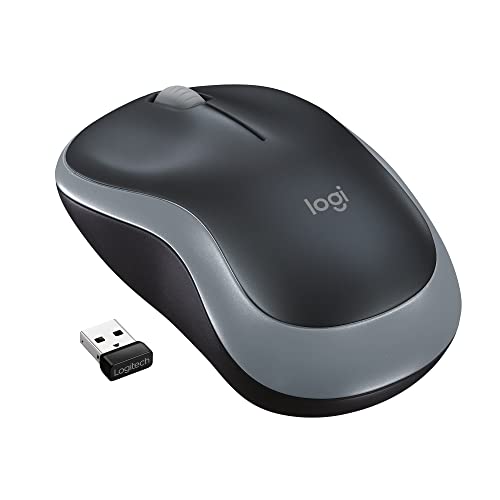 ماوس لاسلكي من لوجيتك M185 ، 2.4 جيجاهرتز مع مستقبل USB صغير ، عمر بطارية يصل إلى 12 شهرًا ، تتبع بصري 1000 نقطة في البوصة ، كمبيوتر شخصي / ماك / كمبيوتر محمول - رمادي سويفت ماوس لاسلكي من لوجيتك M185 ، 2.4 جيجاهرتز مع مستقبل USB صغير ، عمر بطارية يصل إلى 12 شهرًا ، تتبع بصري 1000 نقطة في البوصة ، كمبيوتر شخصي / ماك / كمبيوتر محمول - رمادي سويفت