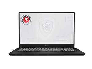 كمبيوتر محمول MSI WS76 Workstation: 17.3 "144Hz FHD 1080p، Intel Core i9-11900H، NVIDIA Quadro RTX A5000، 64GB، 1TB SSD، Thunderbolt 4، WiFi 6E، TPM2.0 Fingerprint، Win10 PRO، Black (11UM-468)