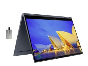 2022 LENOVO Yoga 7i 2-in-1 360 ° 15.6 "لاب توب بشاشة تعمل باللمس ، Intel Evo Platform Core i5 1135G7 ، ذاكرة وصول عشوائي 8 جيجا ، 1 تيرا بايت PCIe SSD ، رسومات Intel Iris Xe ، لوحة مفاتيح بإضاءة خلفية ، Win 11 ، رمادي أردوازي ، بطاقة USB 32 جيجا بايت