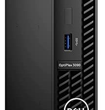 جهاز كمبيوتر Dell OptiPlex 3090 من الجيل العاشر للمنزل والأعمال (Intel i5-10500T سداسي النواة وذاكرة وصول عشوائي 16 جيجا بايت و 256 جيجا بايت PCIe SSD و Intel UHD 630 و WiFi 6 و Bluetooth و USB 3.2 ومنفذ العرض أسود و Win 11 Pro)