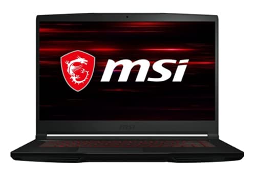 2021 MSI - GF63035 | كمبيوتر محمول للألعاب مقاس 15.6 بوصة بدقة عالية كاملة | Intel Core i5-10200H | 8 جيجابايت DDR4 / 3200 ميجاهرتز و 256 جيجابايت SSD (PCI-e) | أسود ، Windows 10 Home 2021 MSI - GF63035 | كمبيوتر محمول للألعاب مقاس 15.6 بوصة بدقة عالية كاملة | Intel Core i5-10200H | 8 جيجابايت DDR4 / 3200 ميجاهرتز و 256 جيجابايت SSD (PCI-e) | أسود ، Windows 10 Home