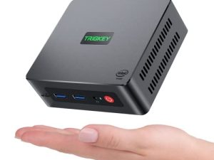 جهاز كمبيوتر صغير من TRIGKEY جهاز كمبيوتر سطح المكتب معالجات Intel من الجيل الحادي عشر N5100 كمبيوتر صغير ، 16G DDR4 500G M.2 SSD 2280 Green G3 ، يدعم Micro PC W10 Pro Dual 4K @ 60Hz HDMI / WiFi 5 / BT