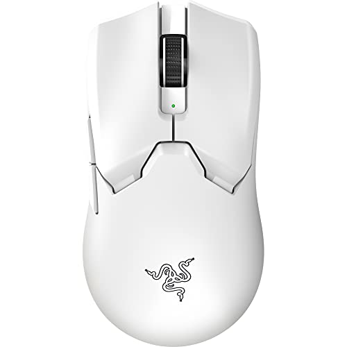 ماوس الألعاب اللاسلكي Razer Viper V2 Pro HyperSpeed اللاسلكي: 59 جرام خفيف الوزن للغاية - مفاتيح ضوئية Gen-3 - مستشعر بصري 30K - عناصر تحكم على الماوس DPI - بطارية 80 ساعة - كابل USB من النوع C مرفق - أبيض ماوس الألعاب اللاسلكي Razer Viper V2 Pro HyperSpeed اللاسلكي: 59 جرام خفيف الوزن للغاية - مفاتيح ضوئية Gen-3 - مستشعر بصري 30K - عناصر تحكم على الماوس DPI - بطارية 80 ساعة - كابل USB من النوع C مرفق - أبيض