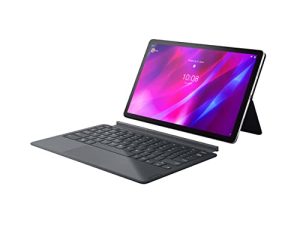 Lenovo Tab P11 Plus - 2022 - عمر بطارية طويل - شاشة 11 بوصة 2K - كاميرا أمامية 8 ميجابكسل وكاميرا خلفية 13 ميجابكسل - ذاكرة 4 جيجابايت - تخزين 128 جيجابايت - Android 11 أو أحدث - لوحة مفاتيح مرفقة