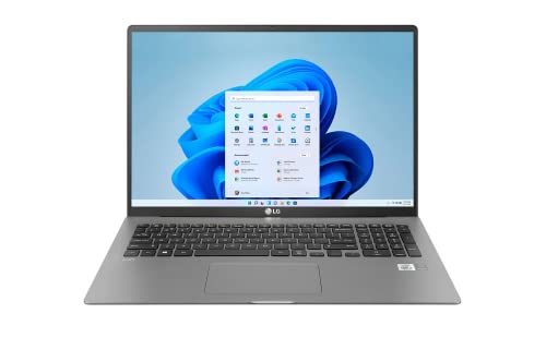 كمبيوتر محمول خفيف الوزن LG gram 17 بوصة ، منصة Intel® 12th Gen Core® i7 Evo ™ ، Windows 11 Home ، ذاكرة وصول عشوائي 16 جيجا بايت ، 512 جيجا بايت SSD ، رمادي كمبيوتر محمول خفيف الوزن LG gram 17 بوصة ، منصة Intel® 12th Gen Core® i7 Evo ™ ، Windows 11 Home ، ذاكرة وصول عشوائي 16 جيجا بايت ، 512 جيجا بايت SSD ، رمادي