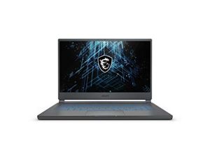 لاب توب MSI Stealth 15M للألعاب: شاشة 15.6 بوصة 144 هرتز FHD 1080p ، Intel Core i7-11375H ، NVIDIA GeForce RTX 3060 ، 16 جيجا بايت ، 512 جيجا بايت SSD ، Thunderbolt 4 ، WiFi 6 ، Win10 ، رمادي كربوني (A11UEK-009)