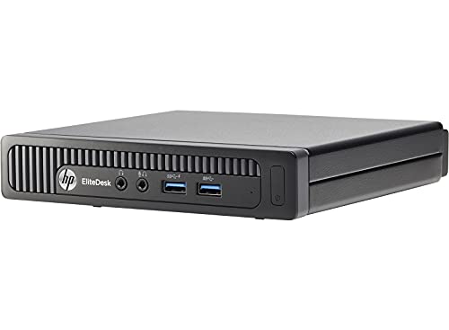 كمبيوتر HP EliteDesk 800 G1 Tiny Computer Micro Tower ، Intel Core i5-4590T ، 8 جيجا رام ، 256 جيجا SSD ، واي فاي ، Windows 10 Pro (تم تجديده) كمبيوتر HP EliteDesk 800 G1 Tiny Computer Micro Tower ، Intel Core i5-4590T ، 8 جيجا رام ، 256 جيجا SSD ، واي فاي ، Windows 10 Pro (تم تجديده)