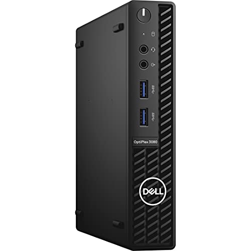 جهاز كمبيوتر Dell OptiPlex 3000 3080 المكتبي - Intel Core i5 10th Gen i5-10500T Hexa-core (6 Core) 2.30 GHz - 8 GB RAM DDR4 SDRAM - 256 جيجا بايت NVMe M.2 PCI Express M.2 SSD - Micro PC - أسود جهاز كمبيوتر Dell OptiPlex 3000 3080 المكتبي - Intel Core i5 10th Gen i5-10500T Hexa-core (6 Core) 2.30 GHz - 8 GB RAM DDR4 SDRAM - 256 جيجا بايت NVMe M.2 PCI Express M.2 SSD - Micro PC - أسود