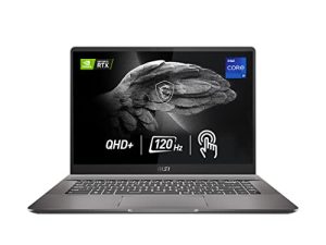 لاب توب MSI Creator Z16 Professional: شاشة لمس 16 بوصة QHD + 16:10 120 هرتز ، Intel Core i9-11900H ، NVIDIA GeForce RTX 3060 ، 32 جيجا بايت رام ، 2 تيرا بايت NVME SSD ، Thunderbolt 4 ، Win10 PRO ، Lunar Grey (A11UET-043)