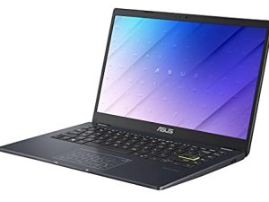 ASUS L410 MA-DB04 كمبيوتر محمول فائق النحافة ، شاشة 14 بوصة FHD ، معالج Intel Celeron N4020 ، ذاكرة وصول عشوائي 4 جيجابايت ، تخزين 128 جيجابايت ، لوحة رقمية ، Windows 10 Home in S Mode ، Star Black