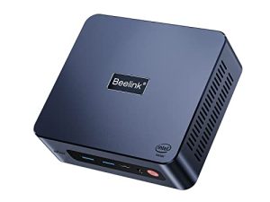 معالج Beelink N5105 (يصل إلى 2.9 جيجاهرتز) ، كمبيوتر صغير U59 Pro ، كمبيوتر مكتبي صغير مع 16 جيجابايت DDR4 + 500 جيجابايت SSD ، يدعم 4 K Dual HDMI / Type-C ، واي فاي مزدوج ، كمبيوتر صغير BT4.0