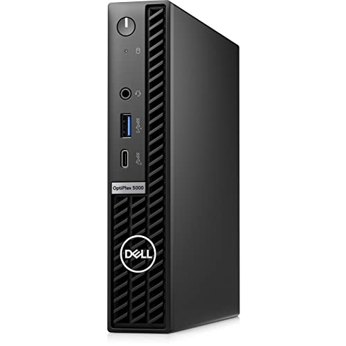 Dell OptiPlex 5000 Desktop Computer Micro PC (MFF) - Intel Core i5 12th Gen i5-12500T (6 Core) 2 GHz - 16 GB RAM DDR4-256GB M.2 PCIe SSD Intel WiFi 6E AX211 Win 11 PRO (تم تجديده) Dell OptiPlex 5000 Desktop Computer Micro PC (MFF) - Intel Core i5 12th Gen i5-12500T (6 Core) 2 GHz - 16 GB RAM DDR4-256GB M.2 PCIe SSD Intel WiFi 6E AX211 Win 11 PRO (تم تجديده)