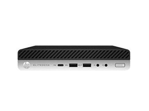 كمبيوتر مكتبي HP EliteDesk 800 G3 للأعمال صغير الحجم (Intel Quad-Core i7-6700T 2.8GHz و 16GB DDR4 RAM و 256GB SSD و DisplayPort DP و Ethernet RJ-45 ولوحة مفاتيح + ماوس و Windows 10 Professional (تم تجديده)