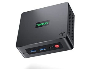 TRIGKEY Micro Computer Win 11 سطح المكتب Intel معالجات الجيل الحادي عشر N5100 كمبيوتر صغير ، 8G DDR4 128G M.2 SSD 2280 Green G3 Micro PC Win 10 Pro ، يدعم Dual 4K @ 60Hz HDMI / WiFi 5 / BT / Win 11