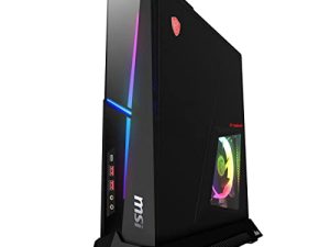 MSI Trident X (SFF) كمبيوتر مكتبي للألعاب ، Intel Core i7-12700KF ، GeForce RTX 3070 Ti ، ذاكرة 16 جيجابايت (Dual-CHL) ، 1 تيرابايت SSD ، WiFi 6E ، USB Type-C ، VR-Ready ، Windows 11 Home (12VTE-250US )