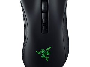 ماوس الألعاب اللاسلكي Razer DeathAdder V2 Pro: مستشعر بصري 20K DPI - 3X أسرع من التبديل البصري الميكانيكي - إضاءة Chroma RGB - عمر بطارية 70 ساعة - 8 أزرار قابلة للبرمجة - أسود كلاسيكي