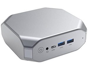 ATOPNUC Linux Mini PC Ubuntu ، AMD A9 9400 APU (حتى 3.2 جيجاهرتز) Linux Computer 8GB RAM 128GB SSD ، Mini Desktop Computer Suppport 4K Dual HDMI / 2.4 & 5G WiFi / BT5.0 / Gigabit Ethernet / VESA / Auto Power On