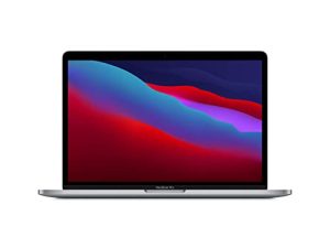 2020 Apple MacBook Pro مع شريحة Apple M1 (13 بوصة ، 8 جيجا بايت رام ، 256 جيجا بايت SSD) رمادي فلكي (مجدد)