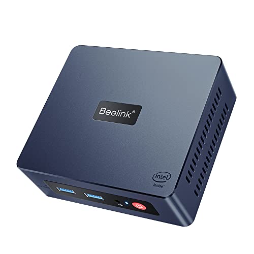 أجهزة كمبيوتر Beelink Minis Mini PC Windows 11 Pro ، مع Intel 11th Gen 4-Cores 2.9Ghz N5095 ، 8GB DDR4 RAM 256GB SSD ، Dual HDMI 4K 60Hz / Gigabit Ethernet / WiFi / BT ، دعم 2.5 بوصة HDD أجهزة كمبيوتر Beelink Minis Mini PC Windows 11 Pro ، مع Intel 11th Gen 4-Cores 2.9Ghz N5095 ، 8GB DDR4 RAM 256GB SSD ، Dual HDMI 4K 60Hz / Gigabit Ethernet / WiFi / BT ، دعم 2.5 بوصة HDD