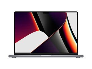 2021 Apple MacBook Pro (16 بوصة ، شريحة Apple M1 Pro مع وحدة معالجة مركزية 10 أنوية ووحدة معالجة رسومات 16 نواة ، وذاكرة وصول عشوائي 32 جيجابايت ، و 2 تيرابايت SSD) - رمادي فلكي Z14V0016J