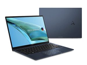 ASUS Zenbook S 13 OLED 13.3 ”2.8K OLED Touch Display، AMD Ryzen 7 6800U CPU، Radeon Graphics، 16GB RAM، 1TB SSD، Windows 11 Pro، NumberPad، Fingerprint، Ponder Blue، UM5302TA-XB76T