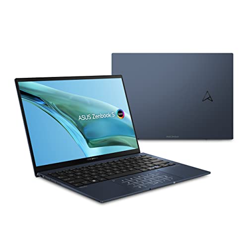 ASUS Zenbook S 13 OLED 13.3 ”2.8K OLED Touch Display، AMD Ryzen 7 6800U CPU، Radeon Graphics، 16GB RAM، 1TB SSD، Windows 11 Pro، NumberPad، Fingerprint، Ponder Blue، UM5302TA-XB76T ASUS Zenbook S 13 OLED 13.3 ”2.8K OLED Touch Display، AMD Ryzen 7 6800U CPU، Radeon Graphics، 16GB RAM، 1TB SSD، Windows 11 Pro، NumberPad، Fingerprint، Ponder Blue، UM5302TA-XB76T