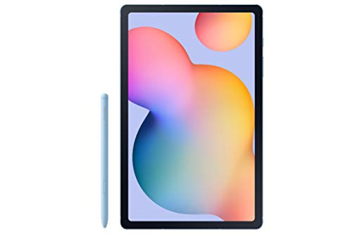Samsung Galaxy Tab S6 Lite 10.4 "64GB WiFi Android Tablet مع قلم S مضمن ، تصميم معدني نحيف ، شاشة شفافة كريستالية ، مكبرات صوت مزدوجة ، بطارية طويلة الأمد ، SM-P610NZBAXAR ، Angora Blue Samsung Galaxy Tab S6 Lite 10.4 "64GB WiFi Android Tablet مع قلم S مضمن ، تصميم معدني نحيف ، شاشة شفافة كريستالية ، مكبرات صوت مزدوجة ، بطارية طويلة الأمد ، SM-P610NZBAXAR ، Angora Blue