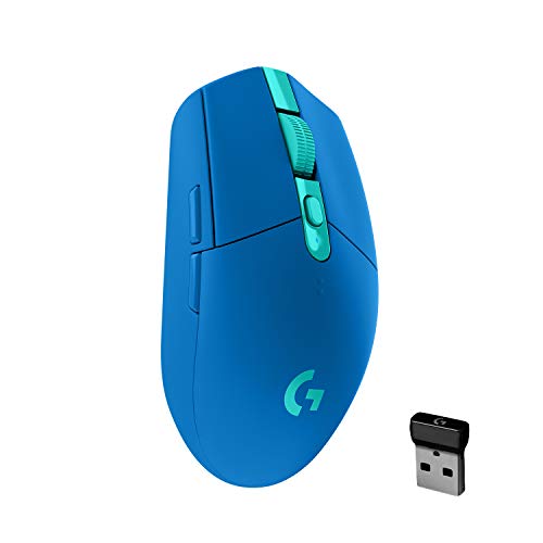 ماوس الألعاب اللاسلكي Logitech G305 LIGHTSPEED ، مستشعر Hero 12K ، 12000 نقطة في البوصة ، خفيف الوزن ، 6 أزرار قابلة للبرمجة ، عمر بطارية يصل إلى 250 ساعة ، ذاكرة داخلية ، كمبيوتر شخصي / ماك - أزرق ماوس الألعاب اللاسلكي Logitech G305 LIGHTSPEED ، مستشعر Hero 12K ، 12000 نقطة في البوصة ، خفيف الوزن ، 6 أزرار قابلة للبرمجة ، عمر بطارية يصل إلى 250 ساعة ، ذاكرة داخلية ، كمبيوتر شخصي / ماك - أزرق