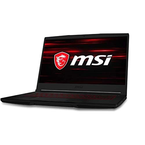 MSI Computer GF63، NVIDIA GeForce GTX 1650 Graphics، 15.6 "8GB 256GB Intel Core i5-10300H X4 2.5GHz Win10، أسود MSI Computer GF63، NVIDIA GeForce GTX 1650 Graphics، 15.6 "8GB 256GB Intel Core i5-10300H X4 2.5GHz Win10، أسود