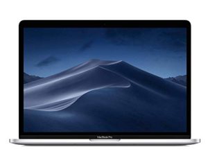 Apple MacBook Pro مع Touch Bar 13-inch Retina ، معالج Intel Core i5 بسرعة 2.3 جيجاهرتز ، ذاكرة وصول عشوائي 8 جيجابايت ، SSD 256 جيجابايت - فضي (الطراز السابق) (تم تجديده)