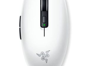 ماوس الألعاب اللاسلكي Razer Orochi V2 المحمول: خفيف الوزن للغاية - وضعان لاسلكيان - عمر بطارية يصل إلى 950 ساعة - مفاتيح ماوس ميكانيكية - مستشعر بصري 5G Advanced 18K DPI - أبيض