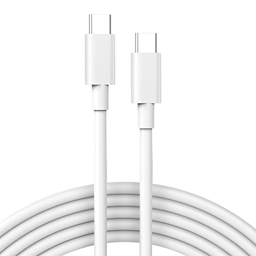 كابل شحن USB C إلى USB C لجهاز MacBook Air ، Mac Book Pro ، سلك Type C لجهاز iPad Pro الجديد 12.9 / 11 ، Air 4/5 ، Mini 6 ، Samsung ، Pixel ، شاحن USB C بالكامل PD ، 6.6 قدم كابل شحن USB C إلى USB C لجهاز MacBook Air ، Mac Book Pro ، سلك Type C لجهاز iPad Pro الجديد 12.9 / 11 ، Air 4/5 ، Mini 6 ، Samsung ، Pixel ، شاحن USB C بالكامل PD ، 6.6 قدم