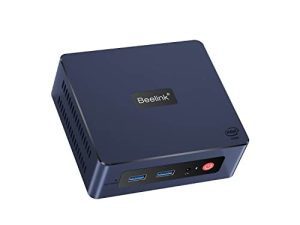 أحدث 4 Cores 11th Gen 11th Gen Intel N5095 Beelink Mini-S PC W-11 Pro ، 8 جيجابايت رام 256 جيجابايت SSD جيجابت إيثرنت ، 2.4G / 5.0G WiFi ، BT4.0 ، ثنائي HDMI للأعمال المكتبية الصغيرة ، HTPC
