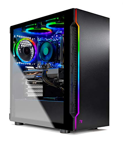 Skytech Shadow 3.0 للكمبيوتر المكتبي للألعاب - AMD Ryzen 5 3600 3.6GHz ، RTX 3060 Ti 8GB GDDR6 ، 16GB DDR4 3200 ، 1 تيرابايت NVMe SSD ، 600 واط ذهبي PSU ، مراوح RGB ، AC WiFi ، Windows 10 Home 64 بت ... Skytech Shadow 3.0 للكمبيوتر المكتبي للألعاب - AMD Ryzen 5 3600 3.6GHz ، RTX 3060 Ti 8GB GDDR6 ، 16GB DDR4 3200 ، 1 تيرابايت NVMe SSD ، 600 واط ذهبي PSU ، مراوح RGB ، AC WiFi ، Windows 10 Home 64 بت ...