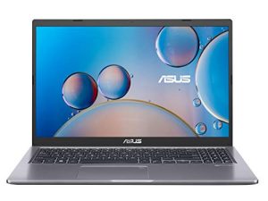 ASUS VivoBook 15 F515 كمبيوتر محمول رفيع وخفيف الوزن ، شاشة 15.6 بوصة FHD ، معالج Intel Core i3-1005G1 ، 4 جيجابايت DDR4 RAM ، 128 جيجابايت PCIe SSD ، قارئ بصمات الأصابع ، Windows 10 Home in S Mode ، رمادي أردوازي ، F515JA-AH31