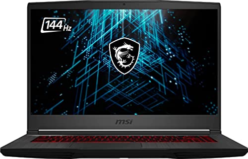 كمبيوتر محمول للألعاب MSI GF65 Thin 10UE: شاشة 15.6 بوصة 144 هرتز بمستوى IPS ، Intel 10th Gen i5-10500H ، NVIDIA GeForce RTX3060 ، 512 جيجا بايت SSD ، ذاكرة 8 جيجا بايت ، أسود كمبيوتر محمول للألعاب MSI GF65 Thin 10UE: شاشة 15.6 بوصة 144 هرتز بمستوى IPS ، Intel 10th Gen i5-10500H ، NVIDIA GeForce RTX3060 ، 512 جيجا بايت SSD ، ذاكرة 8 جيجا بايت ، أسود