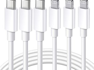 [معتمد من Apple MFi] كابل USB C إلى Lightning 3 عبوات 10FT iPhone Fast Charger Cable Type C Charging Cord متوافق مع iPhone 14 13 13 Pro Max 12 12 Pro Max 11 XS XR X 8 iPad ، أبيض