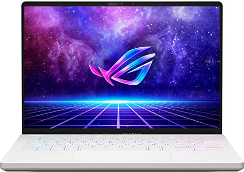 2022 ASUS ROG Zephyrus G14 GA402RJ-G14.R96700 (AMD Ryzen 9 6900HS ، 24 جيجا بايت رام ، 1 تيرا بايت NVMe SSD ، AMD Radeon RX 6700S ، 14 بوصة WQXGA 120Hz ، Windows 11) كمبيوتر محمول للألعاب - Moonlight White 2022 ASUS ROG Zephyrus G14 GA402RJ-G14.R96700 (AMD Ryzen 9 6900HS ، 24 جيجا بايت رام ، 1 تيرا بايت NVMe SSD ، AMD Radeon RX 6700S ، 14 بوصة WQXGA 120Hz ، Windows 11) كمبيوتر محمول للألعاب - Moonlight White