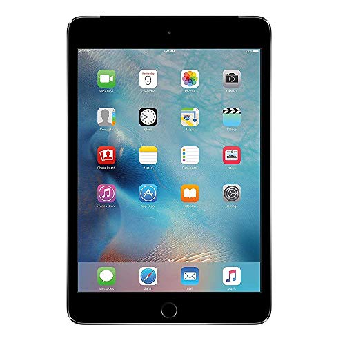 Apple iPad Mini 4 Wi-Fi ، شاشة ريتينا 7.9 إنش بدقة 2048 × 1536 ، شاشة ريتينا 7.9 إنش ، شريحة A8 ، معرف اللمس ، FaceTime ، عمر بطارية يصل إلى 10 ساعات - 128 جيجابايت - رمادي فلكي (مجدد) Apple iPad Mini 4 Wi-Fi ، شاشة ريتينا 7.9 إنش بدقة 2048 × 1536 ، شاشة ريتينا 7.9 إنش ، شريحة A8 ، معرف اللمس ، FaceTime ، عمر بطارية يصل إلى 10 ساعات - 128 جيجابايت - رمادي فلكي (مجدد)
