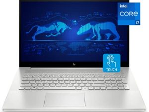 كمبيوتر محمول HP Envy 17t عالي الأداء ، شاشة لمس عالية الدقة 17.3 بوصة ، معالج Intel Core i7-1165G7 ، بطاقة رسومات Intel Iris Xe ، ذاكرة وصول عشوائي 16 جيجابايت ، 1 تيرابايت SSD ، لوحة مفاتيح بإضاءة خلفية ، Wi-Fi 6 ، Windows 10 Home