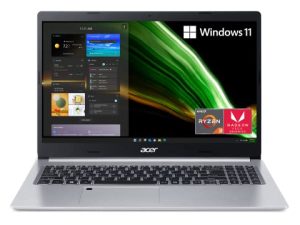لاب توب أيسر أسباير 5 A515-45-R74Z سليم | 15.6 بوصة Full HD IPS | معالج AMD Ryzen 5 5500U سداسي النواة | رسومات AMD Radeon | 8 جيجابايت DDR4 | 256 جيجابايت NVMe SSD | WiFi 6 | قاعدة المعارف الخلفية | Windows 11 Home