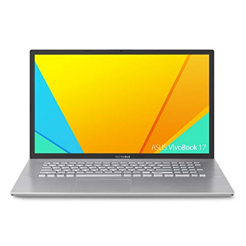 ASUS VivoBook 17 F712DA كمبيوتر محمول رفيع وخفيف الوزن ، 17.3 بوصة HD + ، معالج Intel Core i5-8265U ، 8 جيجا بايت DDR4 RAM ، 128 جيجا بايت SSD + 1 تيرا بايت HDD ، Windows 10 Home ، فضي شفاف ، F712DA-DB51 ASUS VivoBook 17 F712DA كمبيوتر محمول رفيع وخفيف الوزن ، 17.3 بوصة HD + ، معالج Intel Core i5-8265U ، 8 جيجا بايت DDR4 RAM ، 128 جيجا بايت SSD + 1 تيرا بايت HDD ، Windows 10 Home ، فضي شفاف ، F712DA-DB51