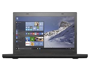 Lenovo ThinkPad T460 14in Notebook Intel Core I5-6200U حتى 2.8G ، كاميرا ويب ، 1920 × 1080 ، 8 جيجا رام ، 256 جيجا SSD ، USB 3.0 ، HDMI ، Win 10 Pro 64 بت ، دعم متعدد اللغات الإنجليزية-الإسبانية (متجدد)