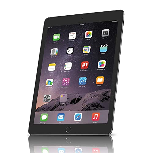 Apple iPad Air 2 MH2M2LL / A (64 جيجابايت ، Wi-Fi + 4G ، رمادي فلكي) الإصدار (مجدد) Apple iPad Air 2 MH2M2LL / A (64 جيجابايت ، Wi-Fi + 4G ، رمادي فلكي) الإصدار (مجدد)