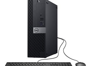 Dell OptiPlex 7050 Small Form Factor ، Intel Core Quad i7 6700 حتى 4.0 جيجا هرتز ، 16 جيجا DDR4 ، 1T SSD ، دعم 4K ، WiFi ، BT 4.0 ، DVDRW ، DP ، HDMI ، Win 10 Pro 64-دعم متعدد اللغات En / Sp / الاب (مجدد)