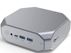 كمبيوتر صغير يعمل بنظام Windows 10 Pro و AMD A9 9400 (حتى 3.2 جيجاهرتز) أجهزة كمبيوتر صغيرة وذاكرة وصول عشوائي (RAM) سعة 8 جيجابايت وذاكرة وصول عشوائي (SSD) بسعة 8 جيجابايت وذاكرة وصول عشوائي (SSD) بسعة 8 جيجا بايت وأجهزة كمبيوتر سطح المكتب الصغيرة مع منفذ HDMI مزدوج بدقة 4K و 2.4 جيجا بايت / 5 جيجا بايت بتقنية البلوتوث 4.0 Type-C USB 3.0 Windows Mini PC